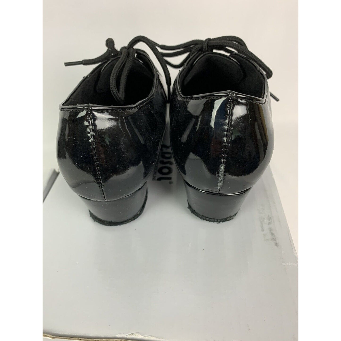 13 Alma Danza Youth Boys Girls Latin A230602B Dance Shoe Black Patent Leather