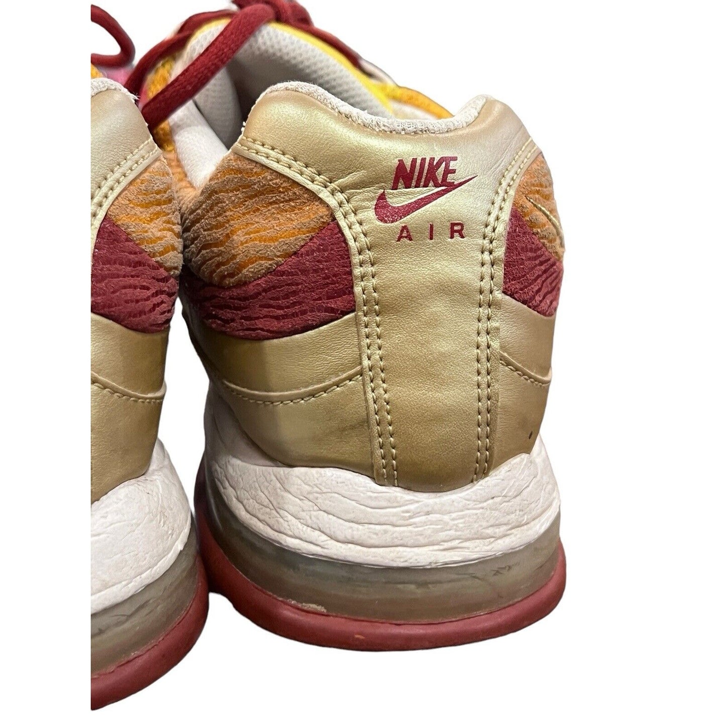 10 Nike Air Max 95 Leo Gold Red Multicolor 313866-771 Women’s 7.5 UK 2008