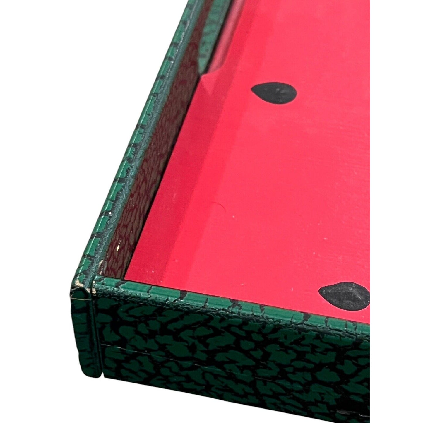 CWP Wayland NY. Hand Made Wooden Tray Watermelon Handpainted 16.5” X 12.25”