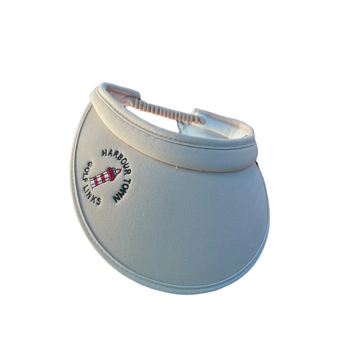 Harbour Town Golf Links Women's Visor Ahead Tan Embroidered Hilton Head Island