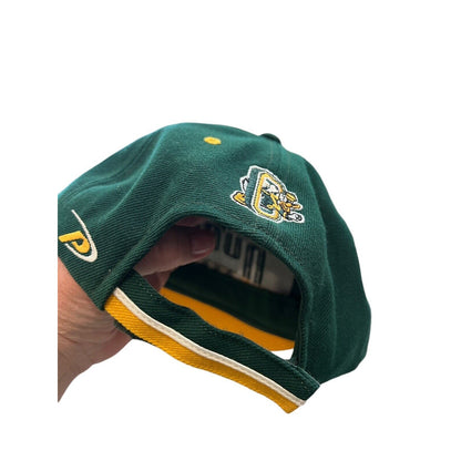 Vintage ProPlayer Oregon Ducks Hat Cap Green Gold Adjustable EUC Wool Blend