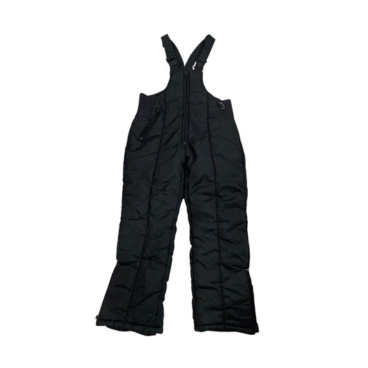 Size 10 SWISS ALPS WHITE SKI BIB CHILD Snow Gear Snowboard Vintage