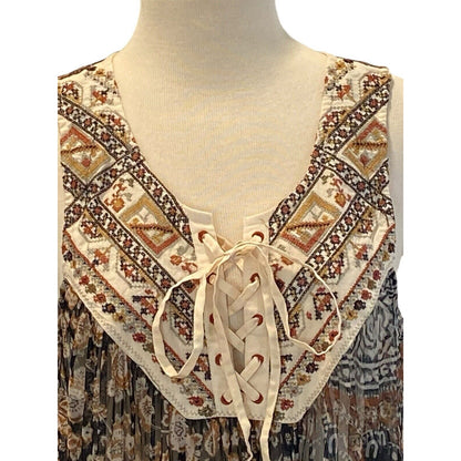 Size Small Free People The Wanderers Top Dress NWT $148 MSRP Boho