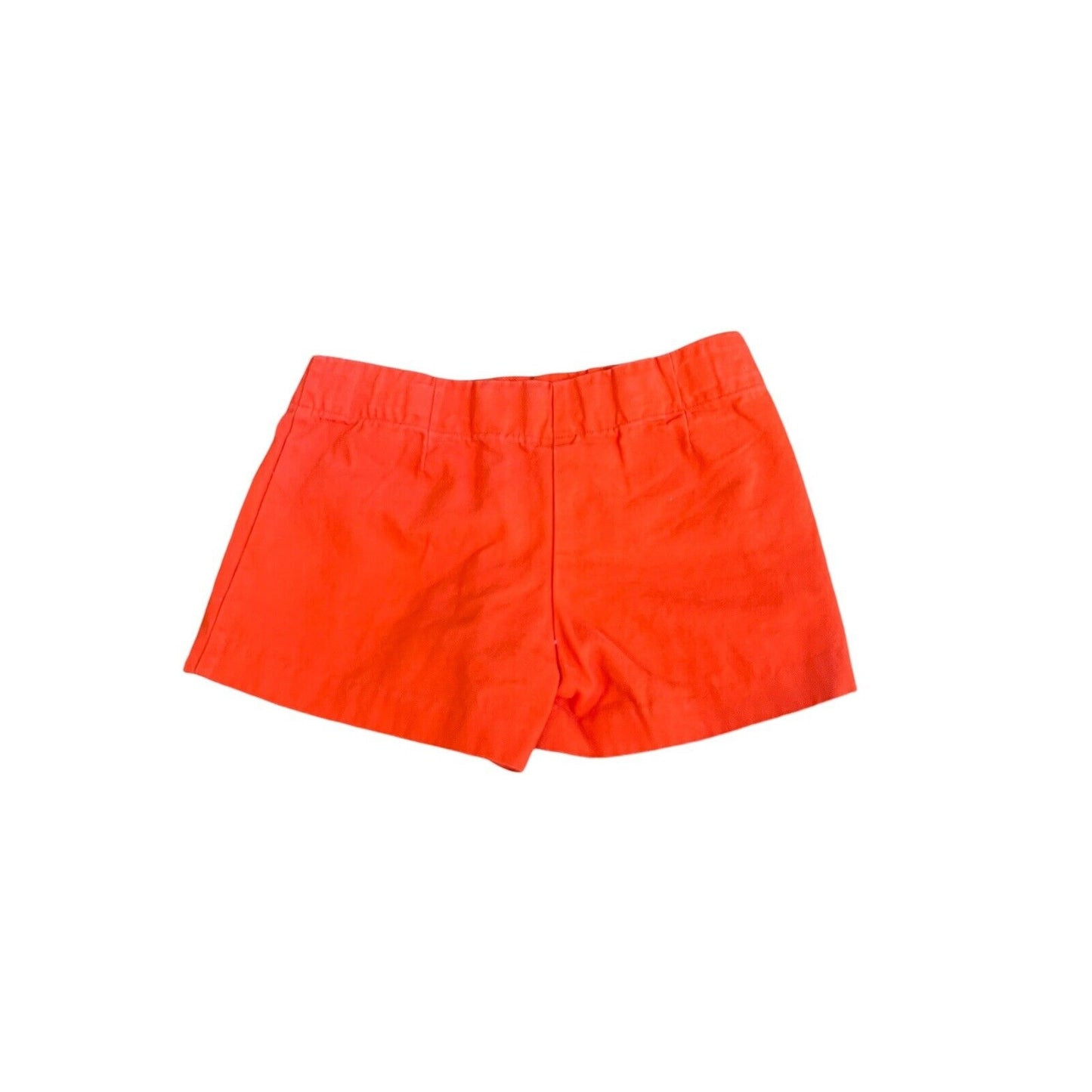 Janie & Jack Girls Shorts Size 6 Orange Nautical Double Breasted