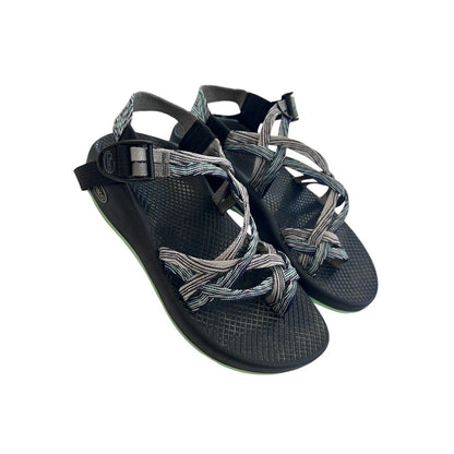 7M Chaco ZX2 Women’s Vibram Sole Blue Adjustable Straps Sandals Hiking Active