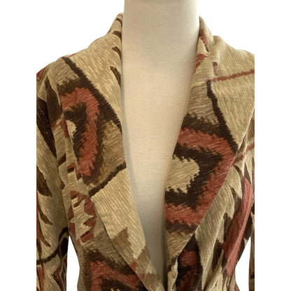 Lauren Jeans Co Womens S/M Aztec Print Lightweight Cotton Jacket Western