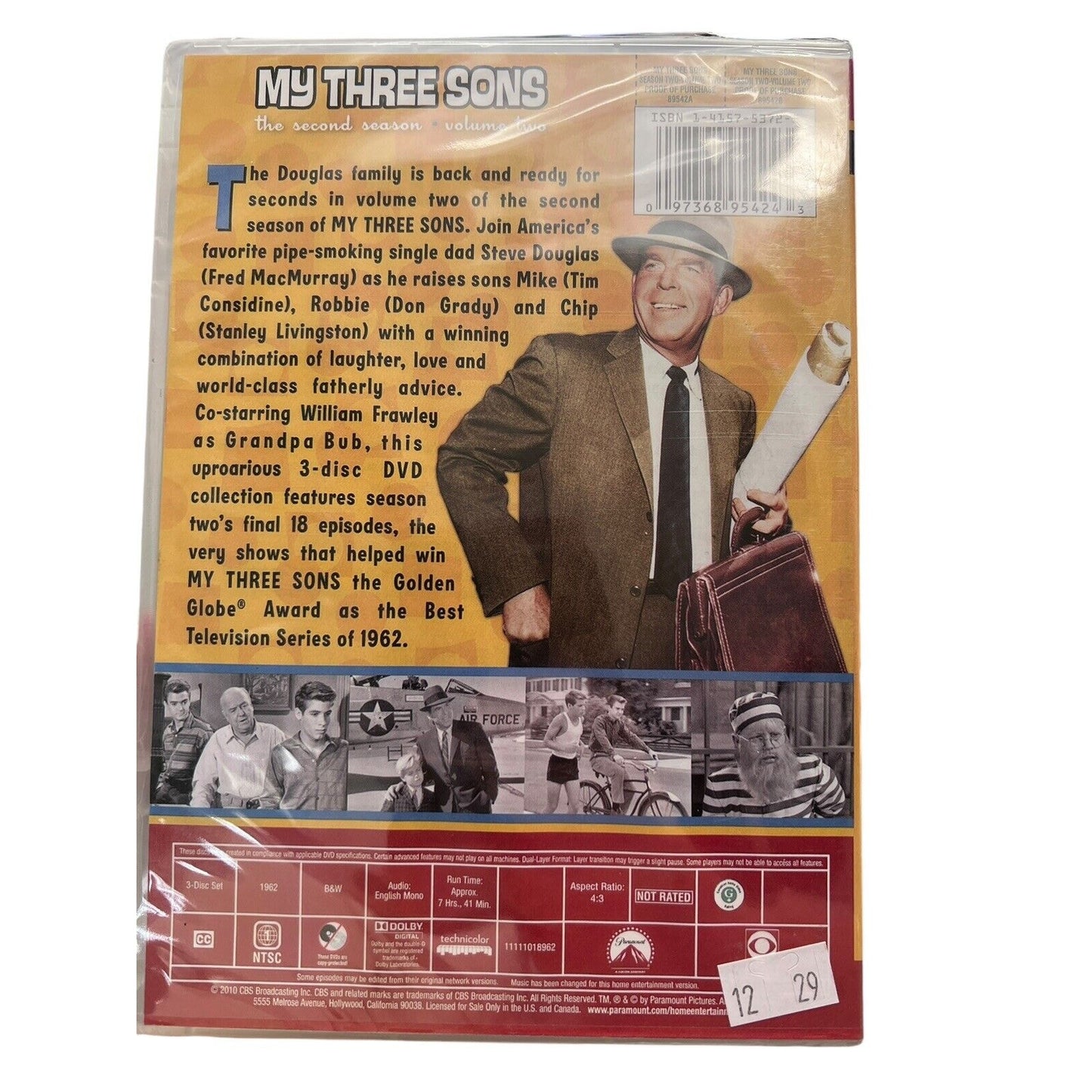 My Three Sons: The Complete 2nd Season 2 Volume 1 & 2 New Sealed