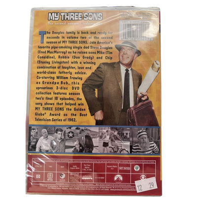 My Three Sons: The Complete 2nd Season 2 Volume 1 & 2 New Sealed