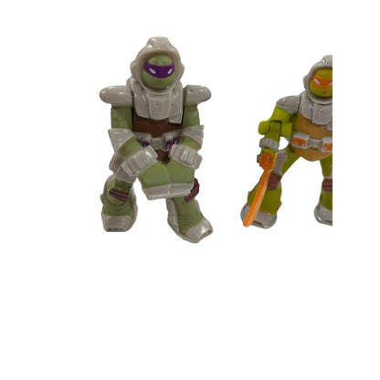 Donatello Michelangelo Figures Teenage Mutant Ninja Turtles 2016 McDonalds Toy