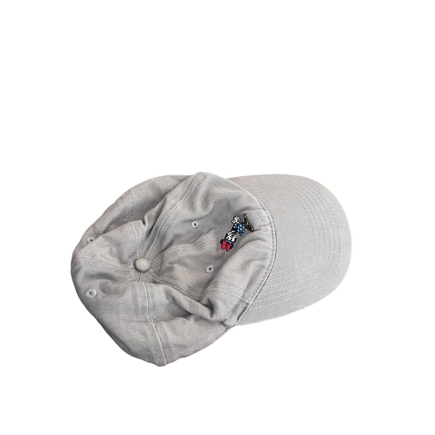 Disney Minnie Mouse Tan Ball Cap Adjustable Vintage Cotton Youth Size