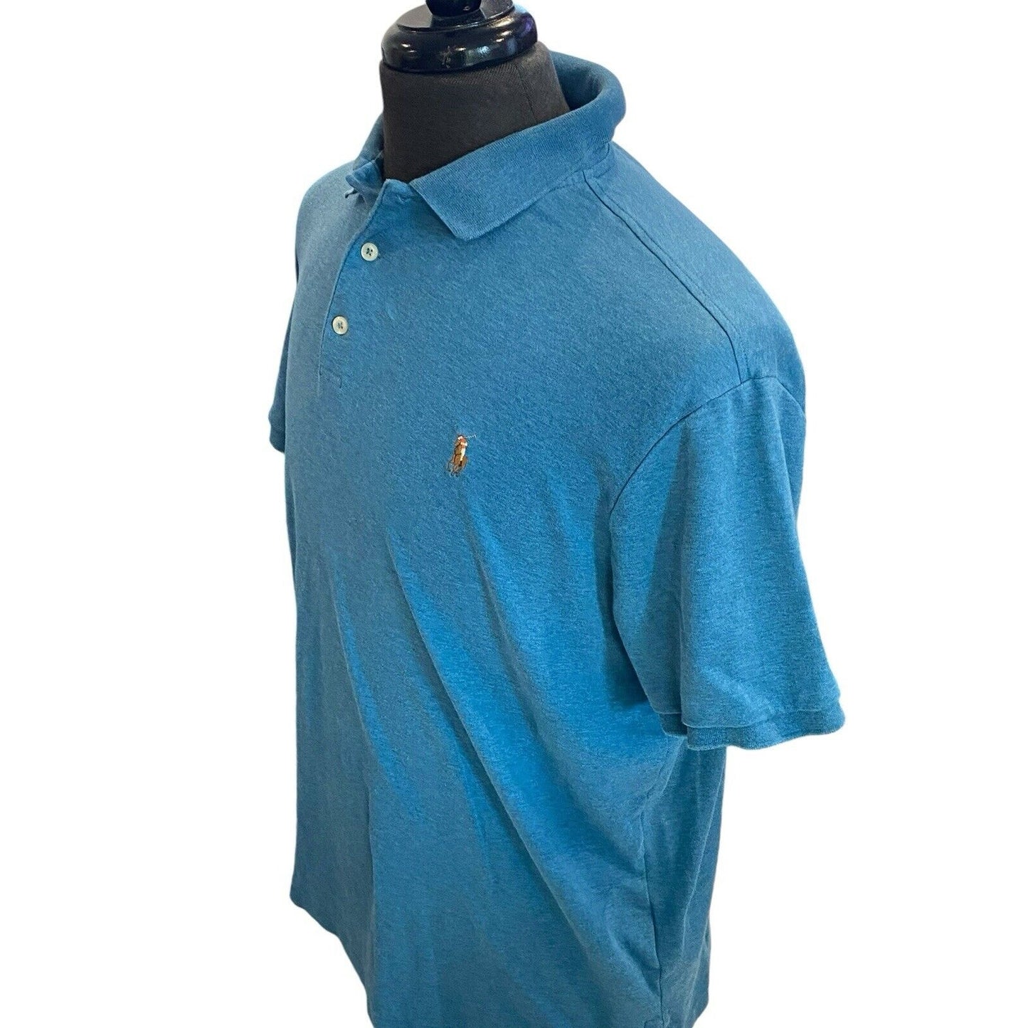 Size Large Teal Men’s Polo Ralph Lauren Polo Shirt Short Sleeve