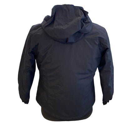 Size Medium Land’s End Women’s Black Hooded Winter Coat