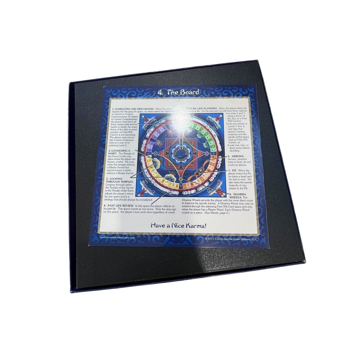 Cosmic Karma Board Game A Game of Strategy and Destiny Family Fun