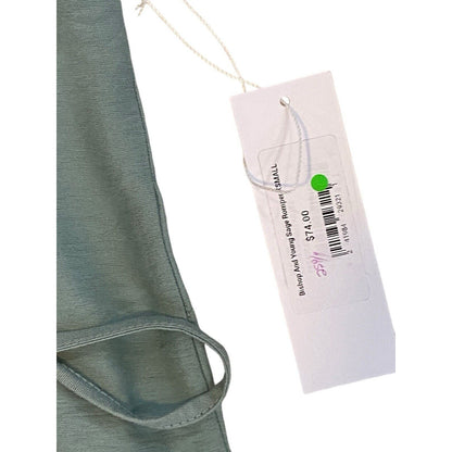 Size XS BISHOP + YOUNG Romper Seafoam Green Anthropologie NWT Sage Green