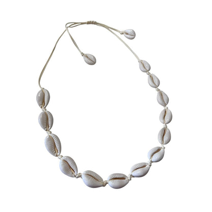 Molokai Puka Shell Necklace Corded Seashell Necklace Hawaiian Beach Free People