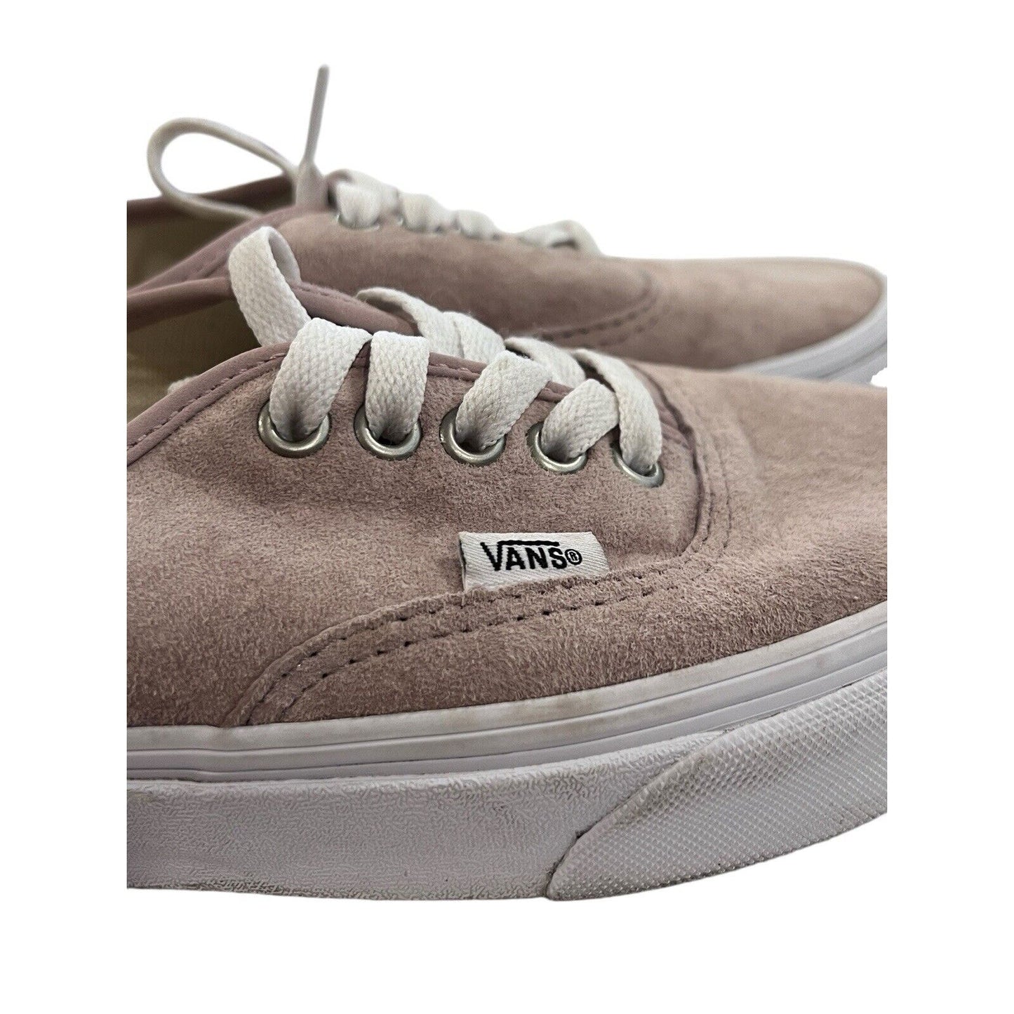 8.5 Women’s Vans Authentic Pink Suede Scotch Guard Sneakers Men’s 7