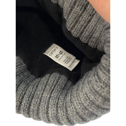 Carter's 2T-4T Beanie Hat Kids Toddler Fleece Lined Acrylic Snow Monster New