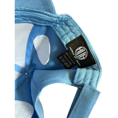 Mouse Ears Blue Baseball Hat Minnie Red Bow One Size Adjustable