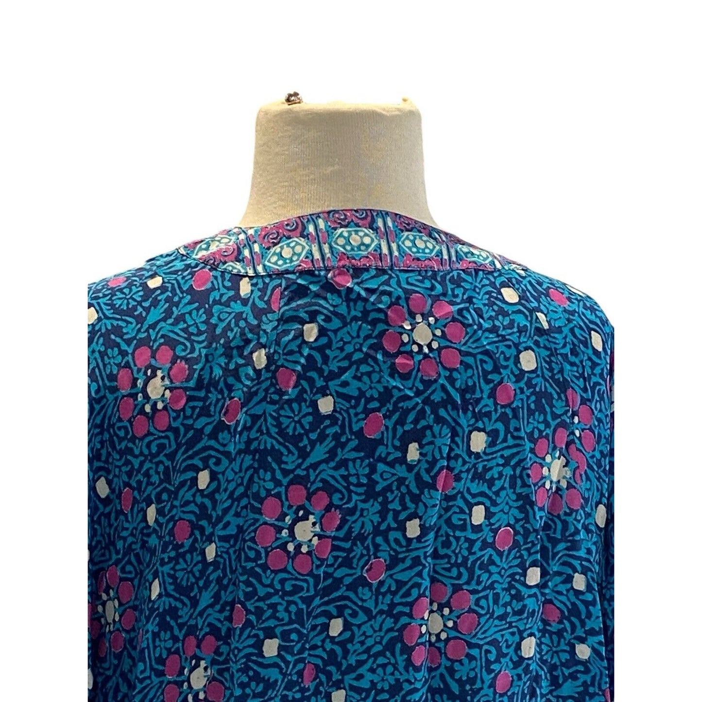 Size XS/S Sundance Catalog Bustling Blooms Kimono Open Cardigan Cardi