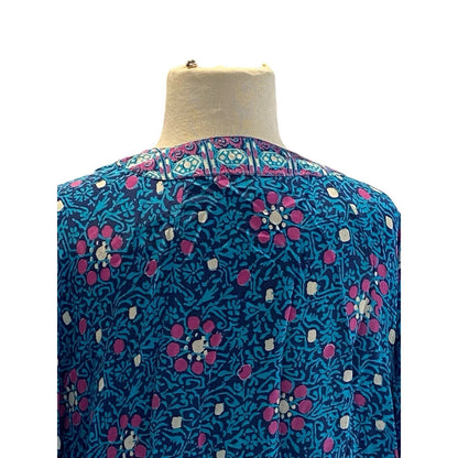 Size XS/S Sundance Catalog Bustling Blooms Kimono Open Cardigan Cardi