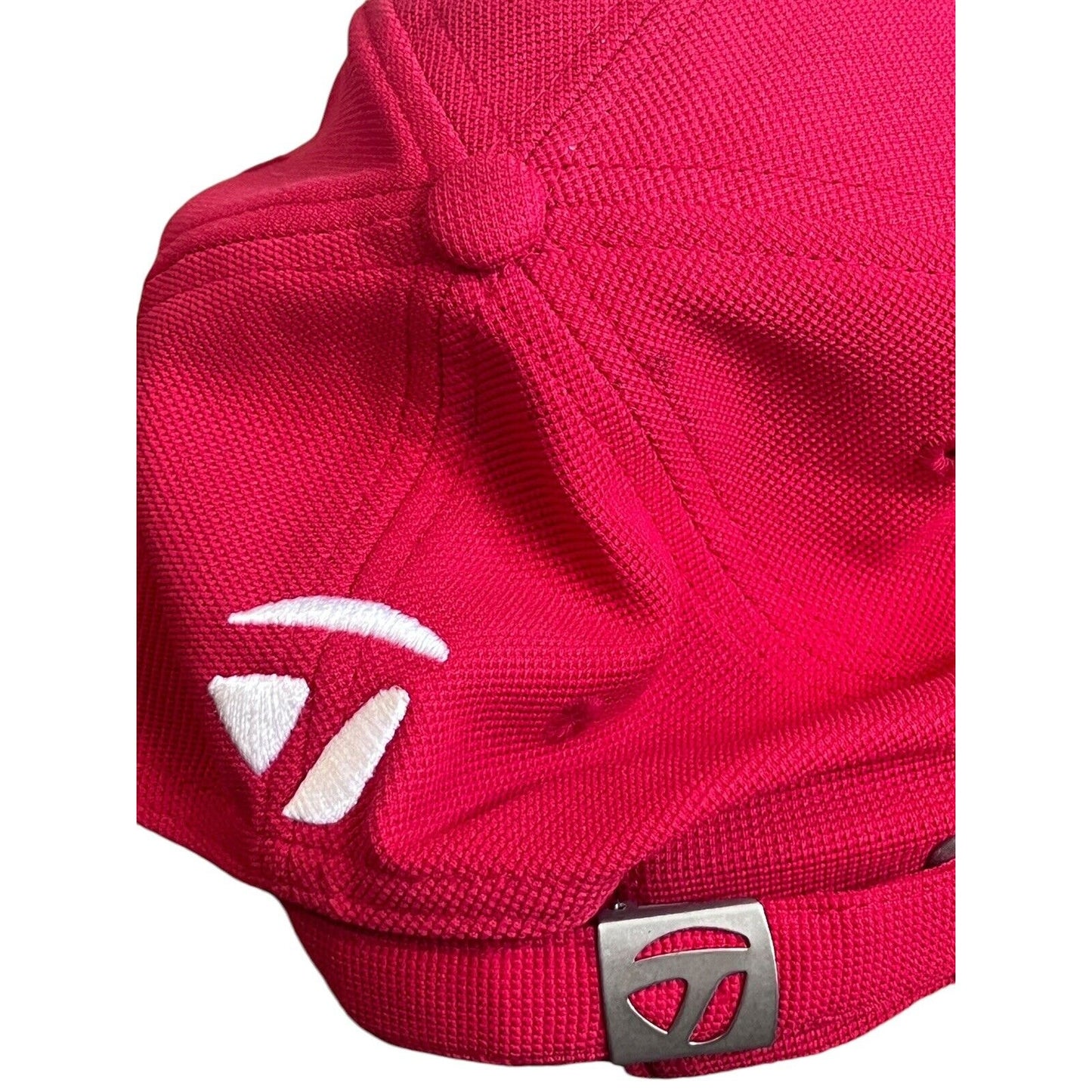 TAYLORMADE SLDR TOUR Preferred Adjustable Strapback Baseball Hat Cap Golf Red