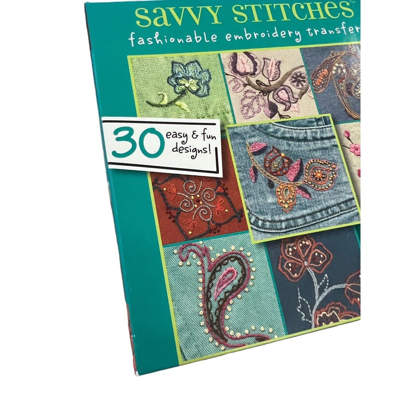 Dimensions Savvy Stitches Embroidery Transfers Divine Style Sewing Craft NEW
