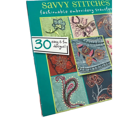 Dimensions Savvy Stitches Embroidery Transfers Divine Style Sewing Craft NEW