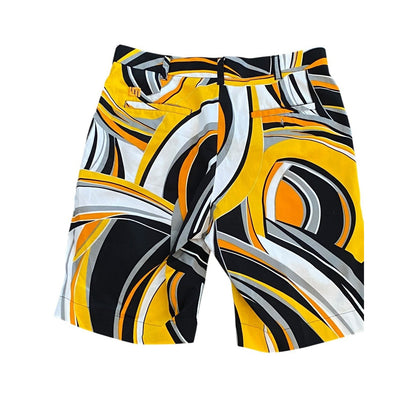 LOUDMOUTH Golf Shorts Adult Size 34 Shagadelic Groovy Casual Men's