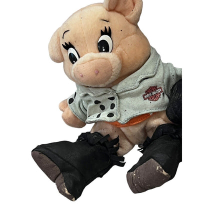 Harley-Davidson Bean Bag Plush X2 Collectable Toy W/ Tags Fat Bob Clutch Carbo