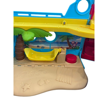 Fisher Price Little People Friendship Cruise Ship W/ Lights & Sound Tested Works