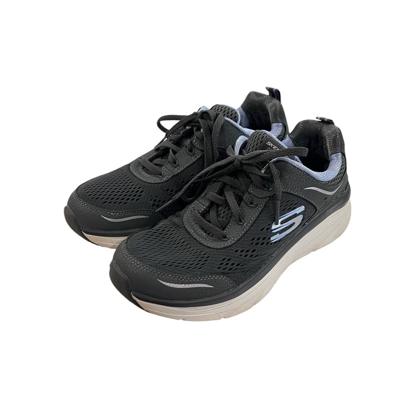 Skechers D'Lux Walker Infinite Motion Womens Sneaker Grey Lavender US Size 8