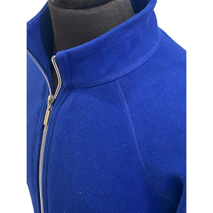 Tommy Bahama New Aruba Full-Zip Jacket Women's M Mazarine Blue NWT