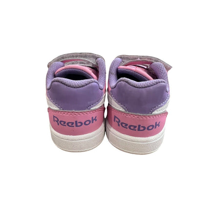 Toddler Girls Shoes Size 6 Reebok Pink Hook Loop Closure Walking Sneakers