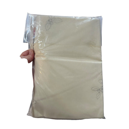 Herrschners® Country Christmas Tablecloth Topper Stamped Embroidery Kit Tree New