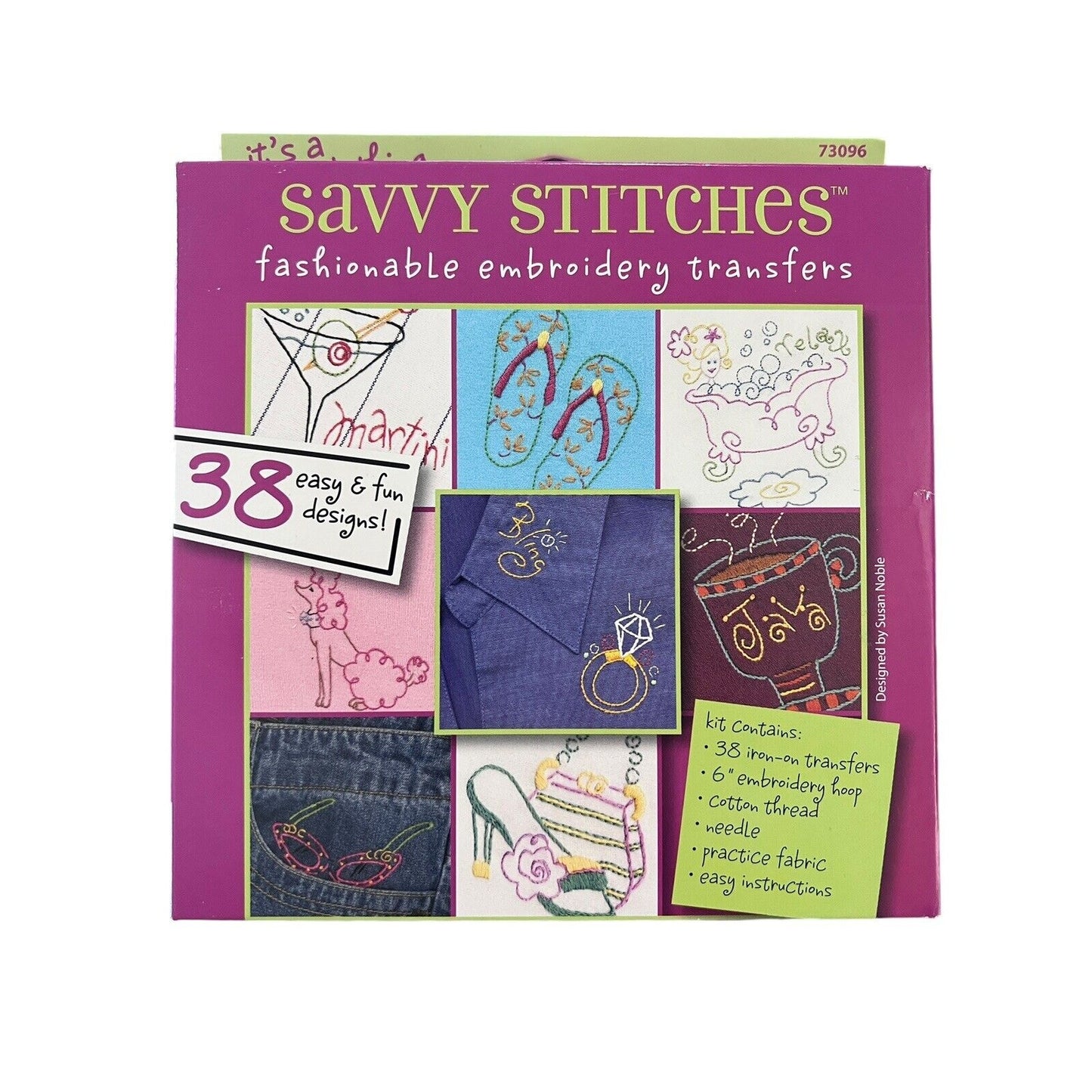 Dimensions Savvy Stitches Embroidery Transfers Its A Girl Thing Sewing Craft NEW