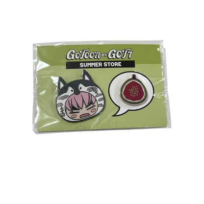 GOT7 GOTOON By GOT7 Summer Store Official Goods GOTOON Badge Set New