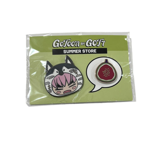 GOT7 GOTOON By GOT7 Summer Store Official Goods GOTOON Badge Set New
