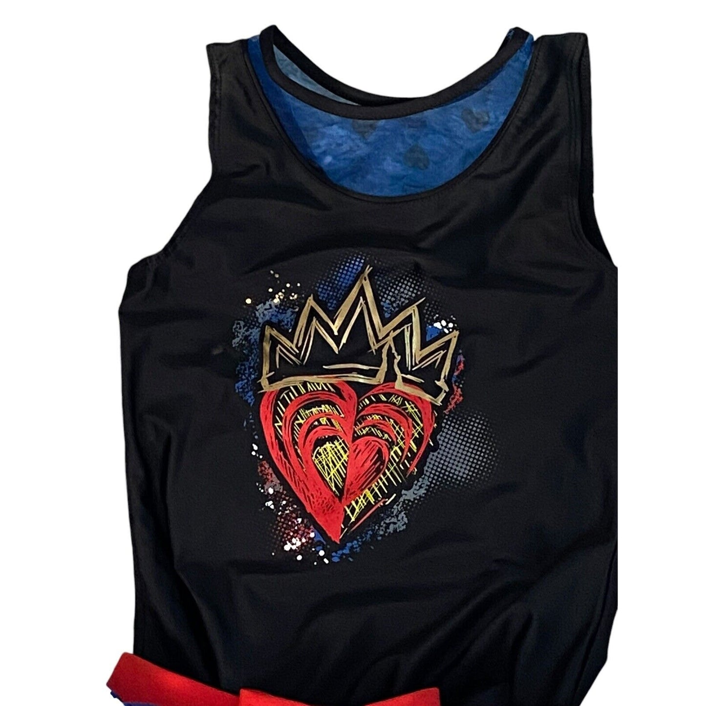 Disney Descendants 3 Girls Evie Bridesmaid Top Skirt Sz Large 10-12 Costume