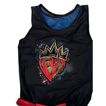 Disney Descendants 3 Girls Evie Bridesmaid Top Skirt Sz Large 10-12 Costume