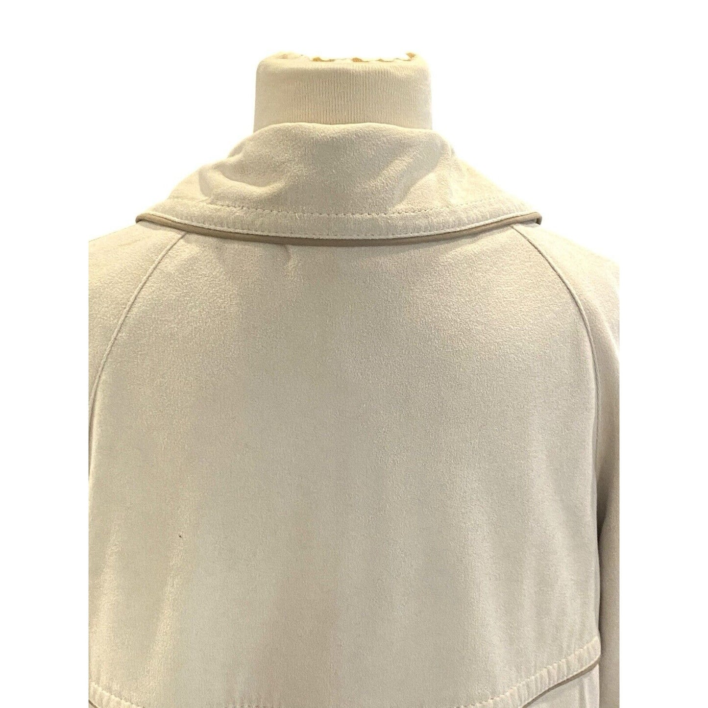 Vintage Forecaster Of Boston Coat Womens 11/12 Cream Classic Lined Pockets