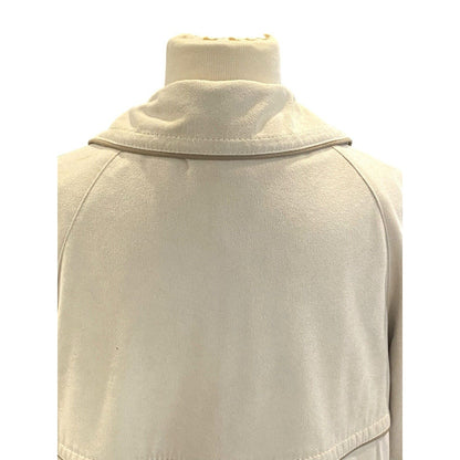 Vintage Forecaster Of Boston Coat Womens 11/12 Cream Classic Lined Pockets