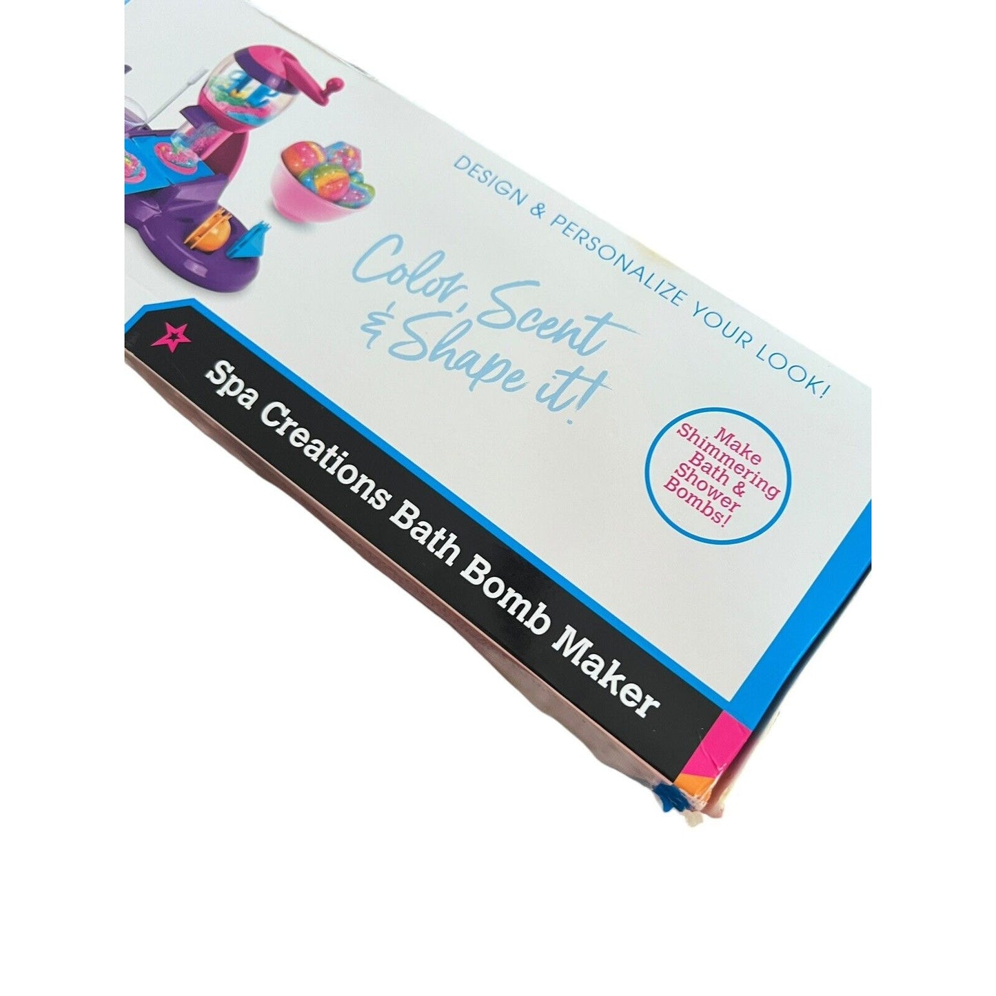 Cra-Z-Art My Look Spa Creations Bath Bomb Maker Design Studio New Family Fun