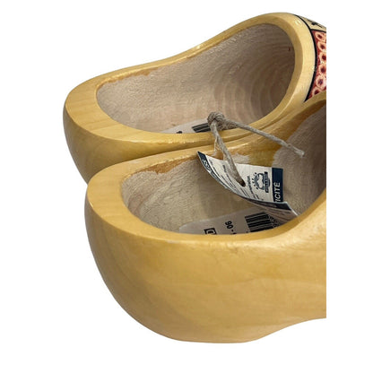 New Decorative Dutch Wooden Clogs Holland VV Geel 13 1/2 CM 21 Hand Painted Set
