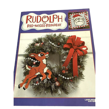 Rudolph The Red Nosed Reindeer Cross Stitch Pattern Booklet Leisure Arts