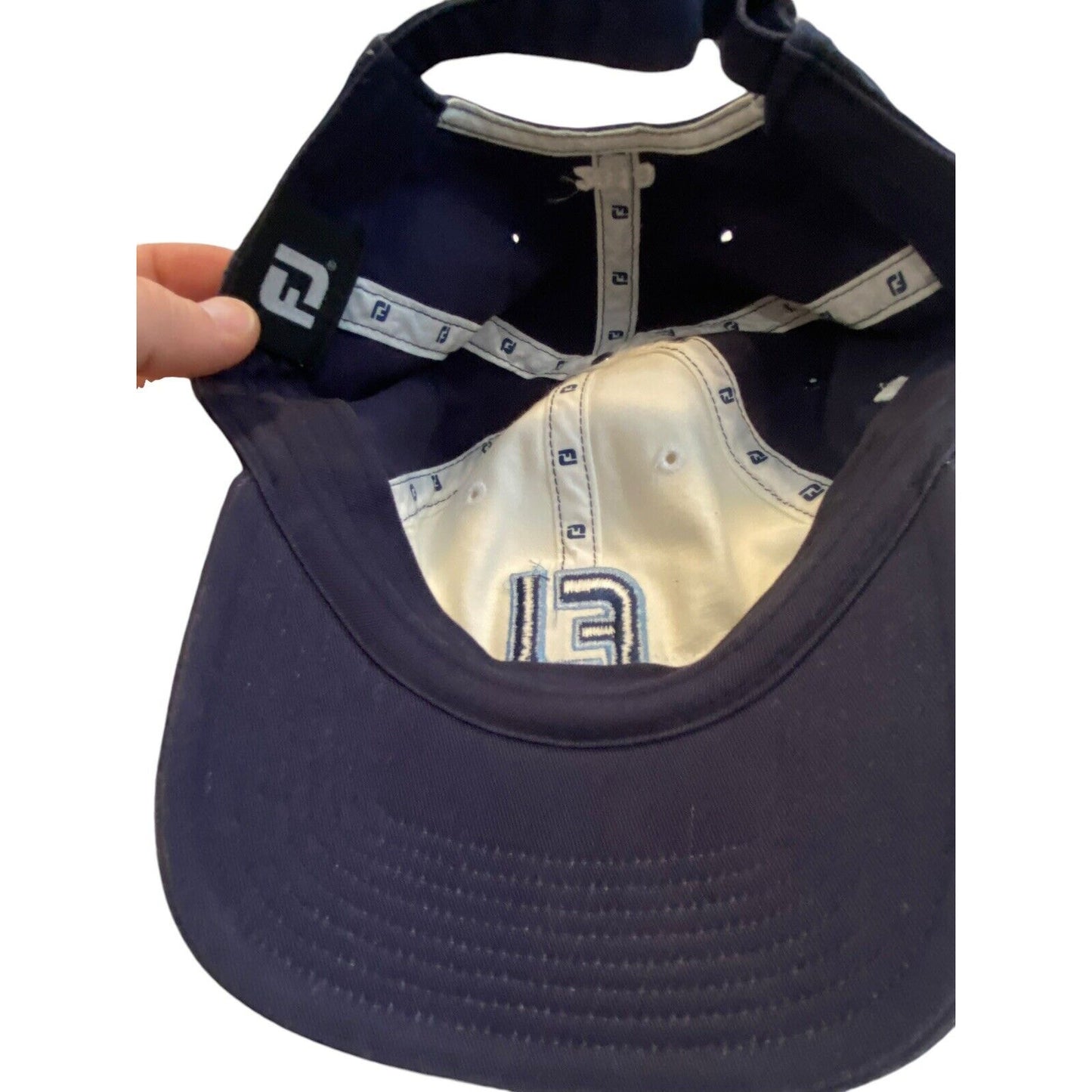 Foot Joy Invitational Golf Hat Embroidered Logo Adjustable Ball Cap