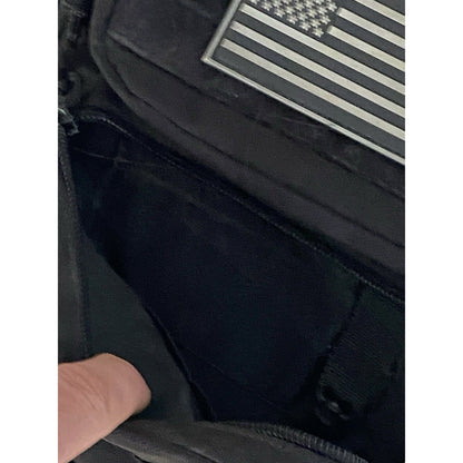 Tactical Sling Bag Chest Shoulder Pack Crossbody Pouch Removable Patch Military