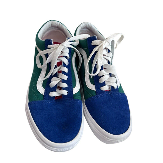 VANS Old Skool Yacht Club Sneaker Shoes 7.5M /9W Excellent Preowned Condition