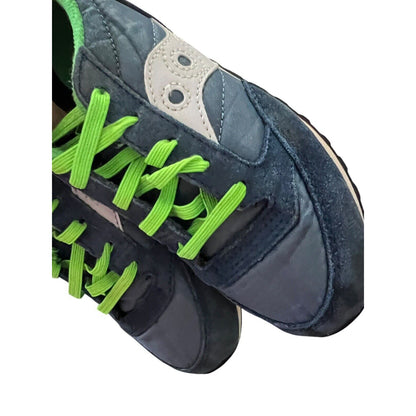Saucony Jazz Original SK266316 Blue Green Suede Sneakers Shoes Youth 13