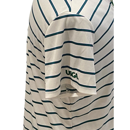 Size L Polo Golf Ralph Lauren Shirt Mens 2017 US. Open Erin Hills Logo Striped