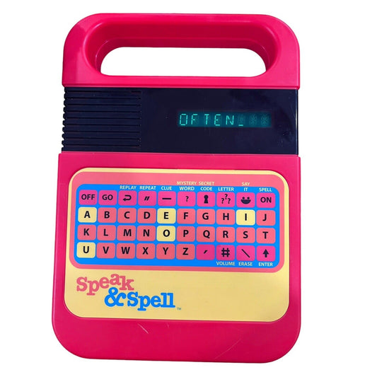 Speak and Spell by Kahootz 09624 Electronic Spelling Game Tested Works